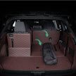 All-Weather Waterproof Trunk Mat, Pet Mat, Cargo Mat for Three-Row Vehicles