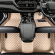 Custom Car Floor Mats with Logo Classic Diamond Pattern Full Coverage