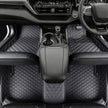 Custom Car Floor Mats with Logo Classic Diamond Pattern Full Coverage