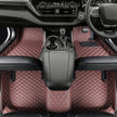 Custom Car Floor Mats with Logo Classic Diamond Pattern Full Coverage
